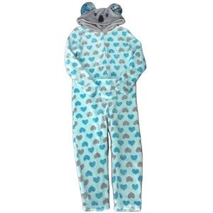 Justice Youth One Piece Size koala Pyjamas Onesie